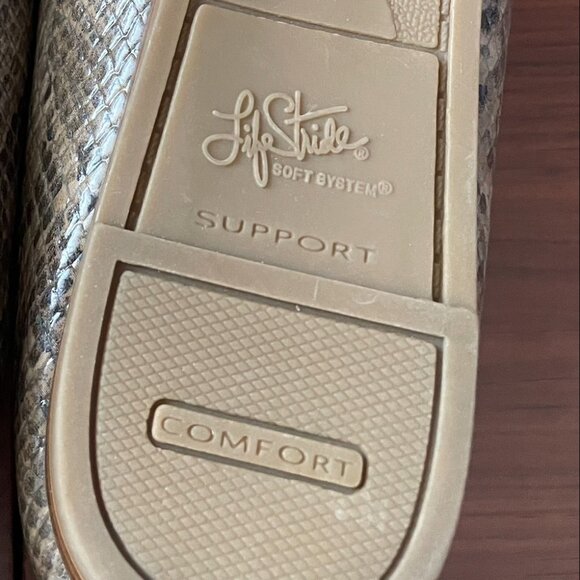 LIFE STRIDE Women's Snake print Flats - BRAND NEW, NEVER WORN - Picture 5 of 11